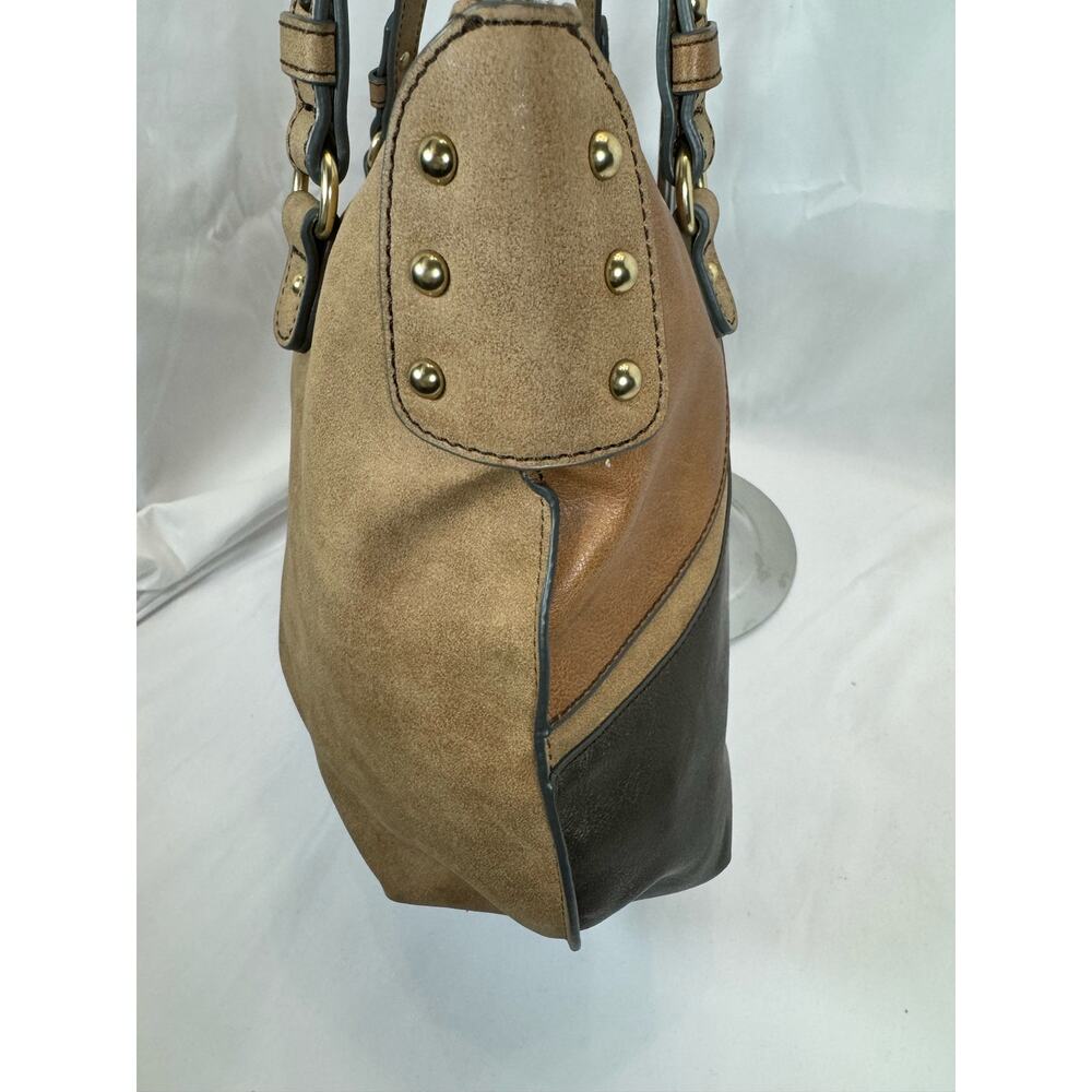 Relic Vegan Leather Patchwork Bag - image 8